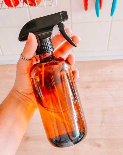 Homemade all-purpose cleaning spray